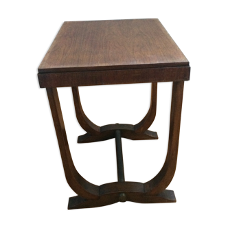 Table aux lignes arrondies années 1950