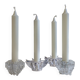 Set of candlesticks from the 70s.