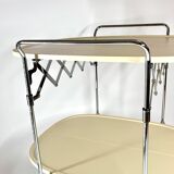 Vintage Kartell Gastone Foldable Bar Cart by Antonio Citterio, 1980s Italy