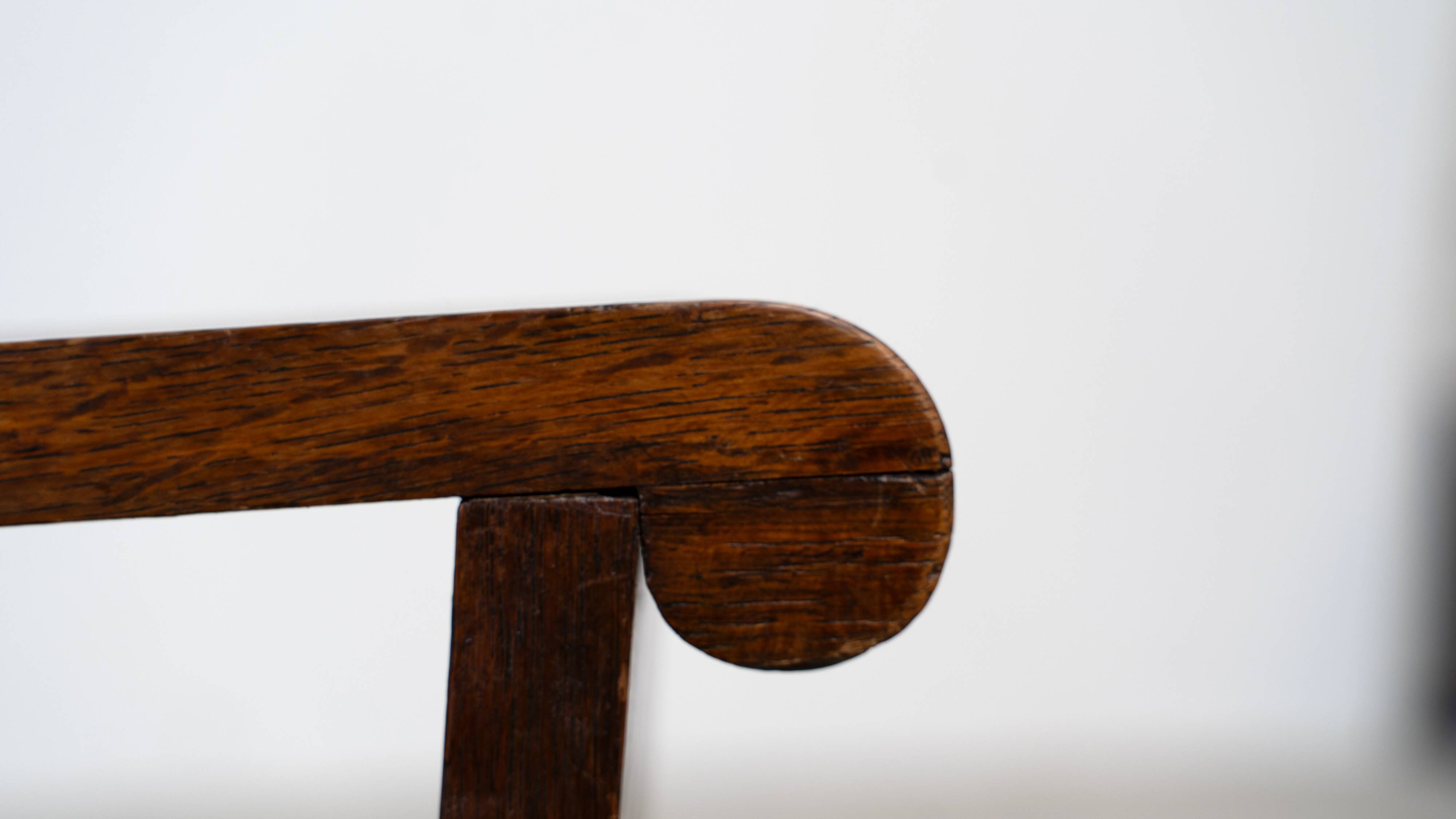 Set of two early French lounge chairs