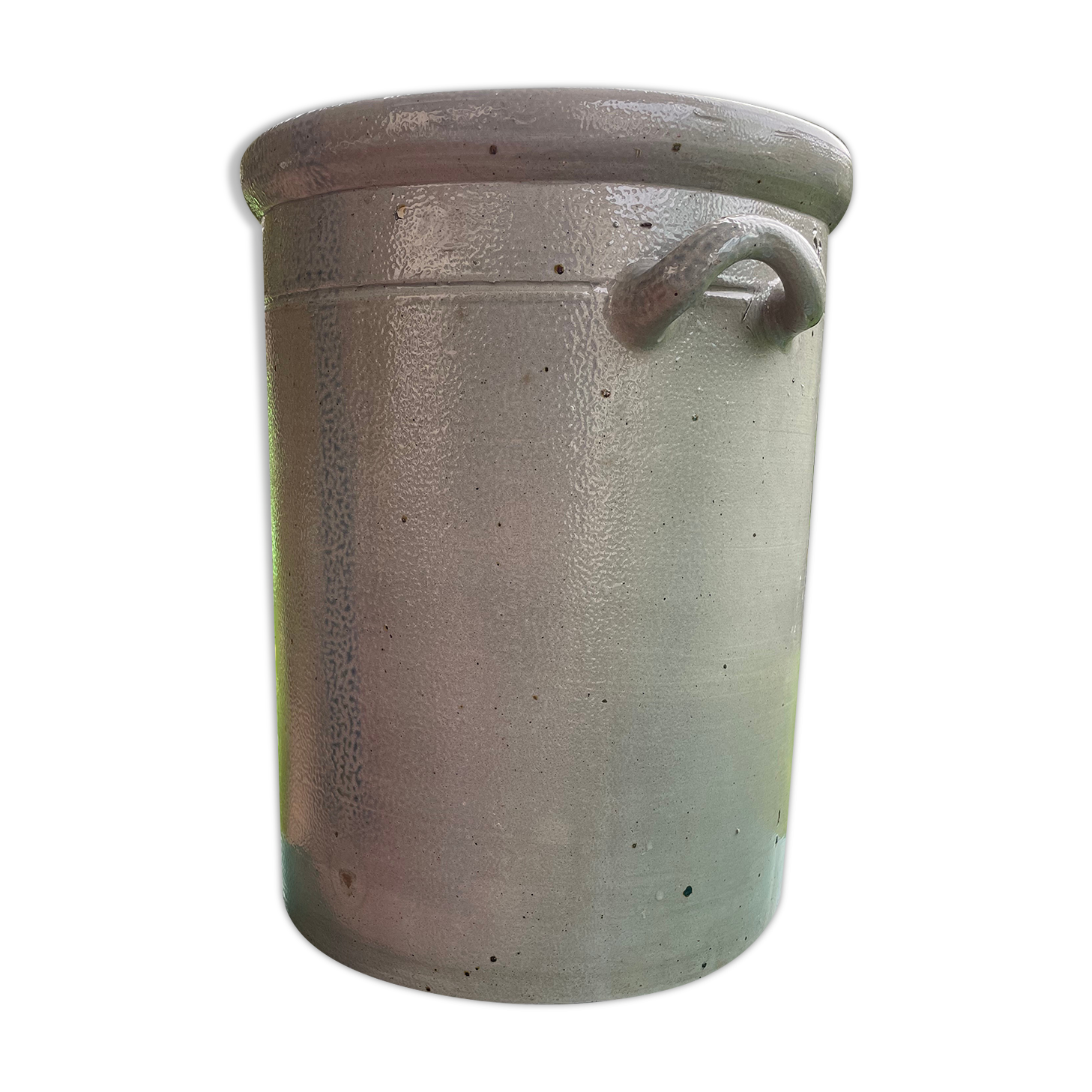 Sauerkraut stoneware pot