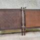 Hand-carved Louis XVI style headboards with chic vintage caning (1800s)