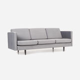 Canapé ALTA argent velour, design scandinave