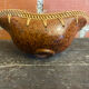 Old Brown Speckled Terracotta Pocket Video + Vintage Rattan Border
