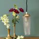 Vintage glass tulip spike pendant (SE11)
