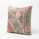 Vintage embroidered cushion cover 56x61 cm