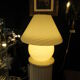 Lamp mushroom shape tourbillon glass murano de vetri 1960/70