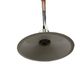 Brushed metal vintage suspension / seventies chandelier