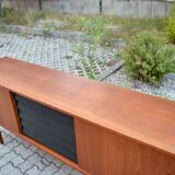 DAnish Modern Teak Model Trio Sideboard by Nils Jonsson for Hugo Troeds, 1960s