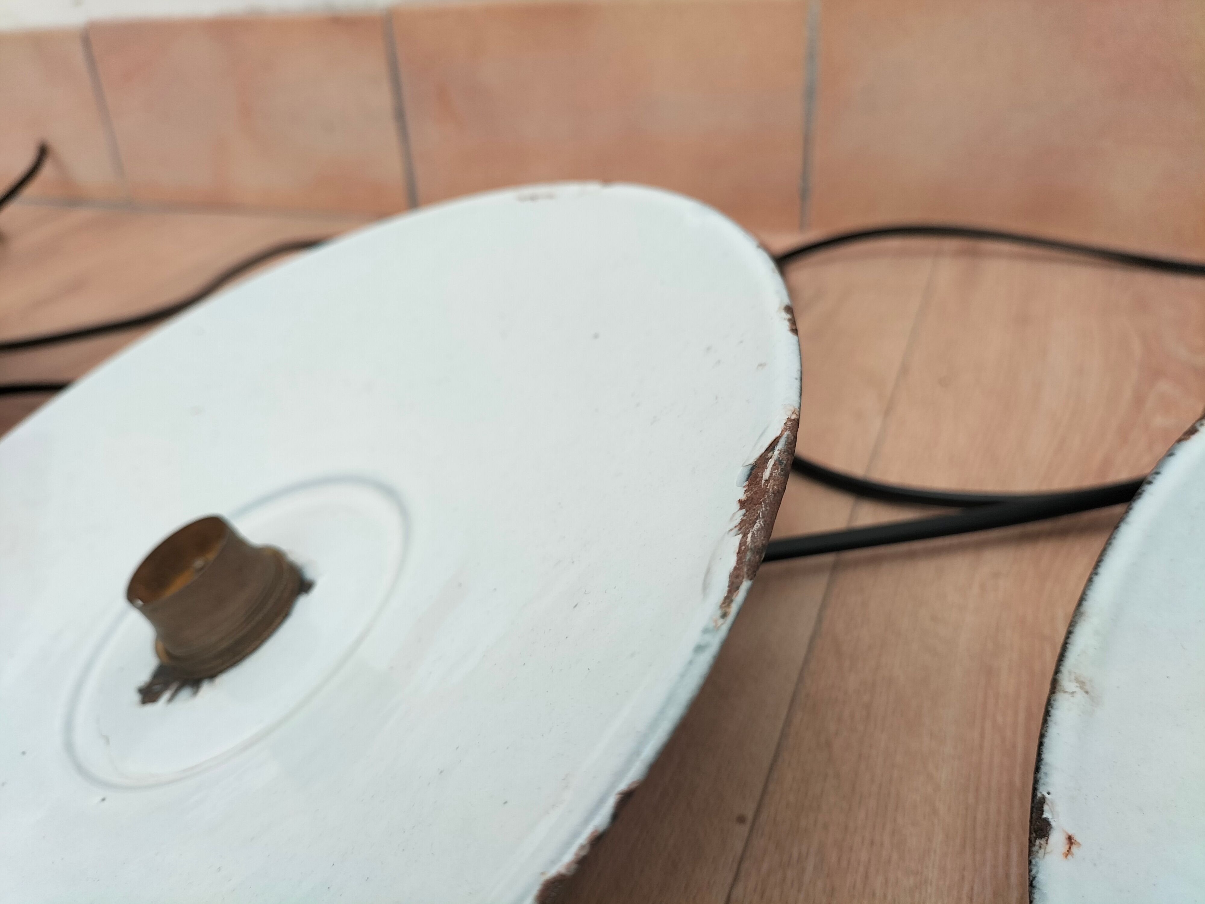 Set of antique lamps