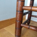 Tabouret bois et corde