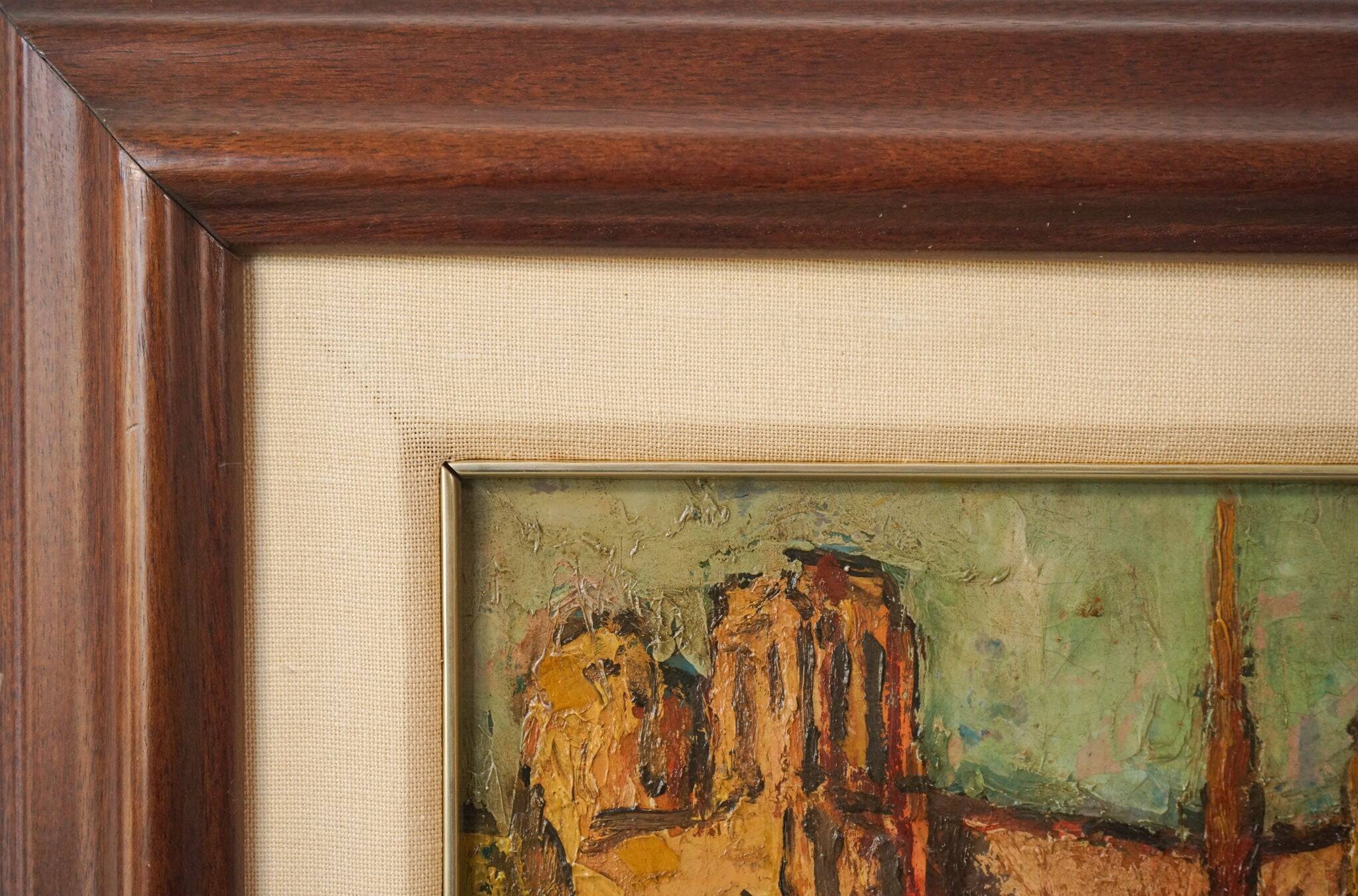 Impressionist oil - Study of a Cathedral