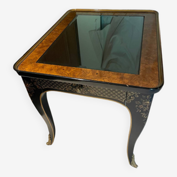 Drexel design side table heritage et cetera Chinoiserie Circa 1984