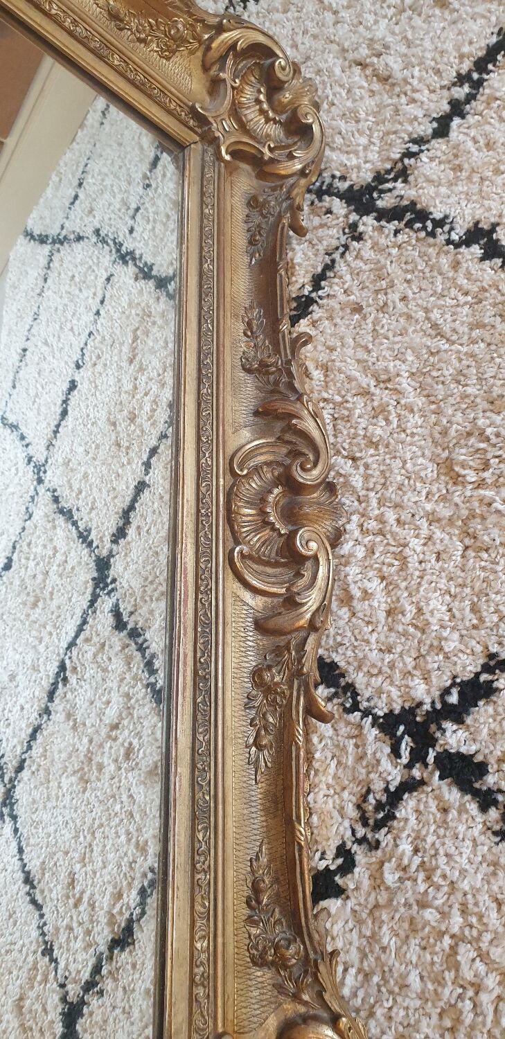 Golden mirror 116 x 97