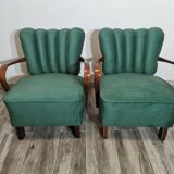 Armchairs by Jindřich Halabala, 1950s, Set of 2