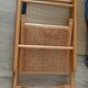 Chaise pliante en cannage