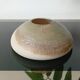 Vintage studio pottery signed - Variegated green and raw earth