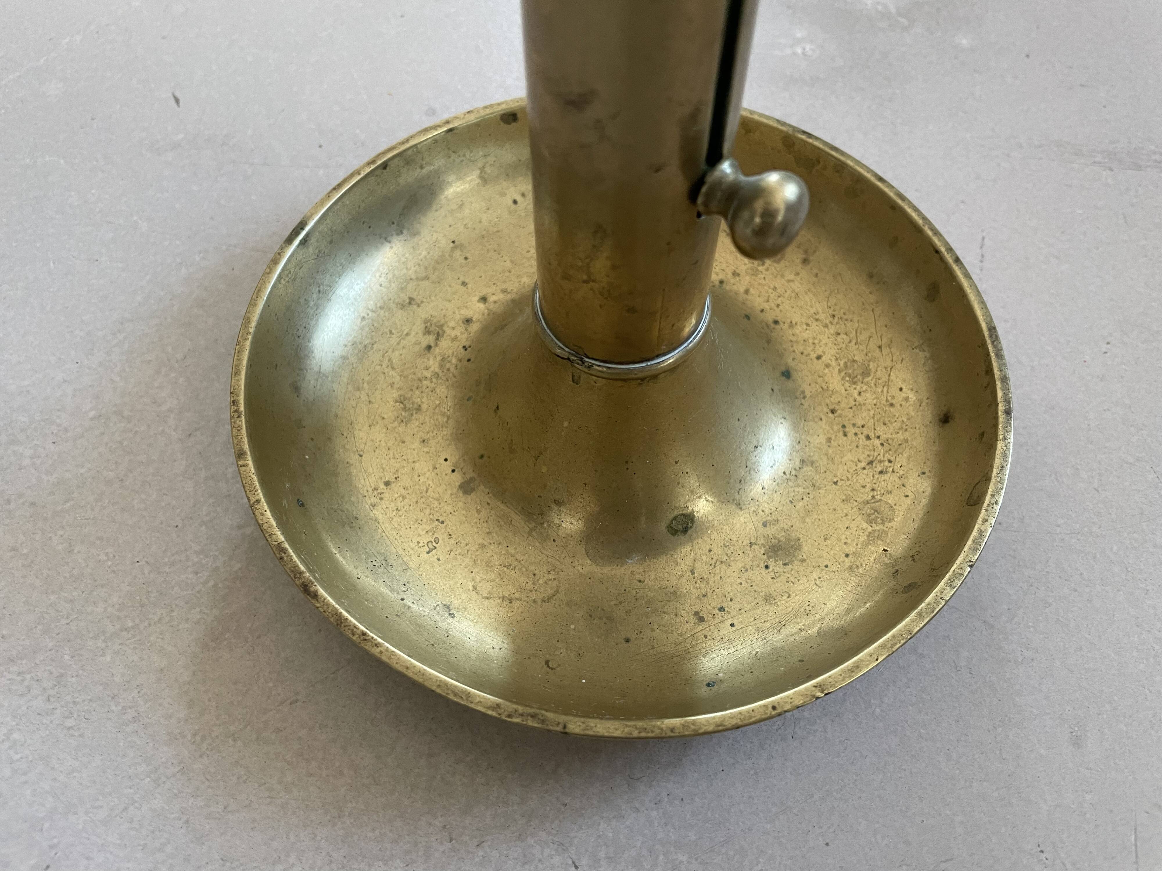 Chandelier à binet en bronze