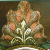 Mirror with wood frame - 70s - Belgium