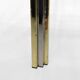 1970s Brass And Chrome Side Tables Renato Zevi Glass