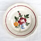 Set de 10 assiettes plates Sarreguemines, modèle Chatenois