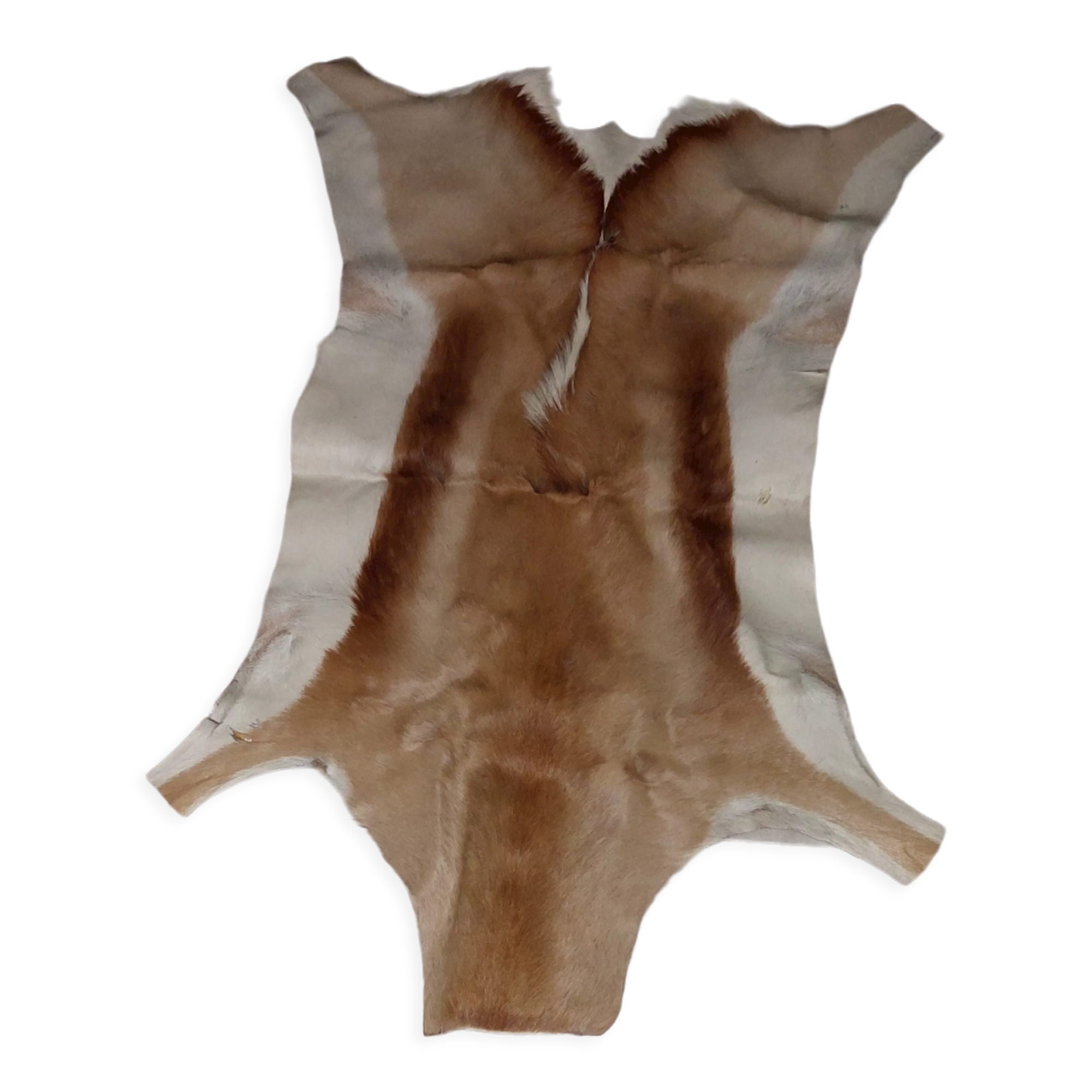 Used natural African animal skin rug (70x100cm)
