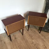 Set of 2 bedside tables
