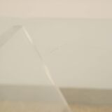 Glass and plexiglass coffee table - David Lange