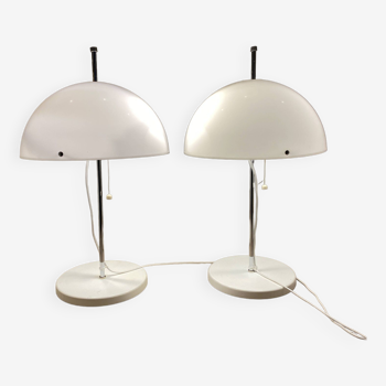 2 lampes champignon Skyddsform de Fagerhult (Suède)