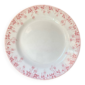 Grand plat de service, terre de fer, Cie Franco Anglaise