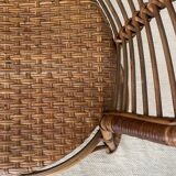 Fauteuil en rotin 1960