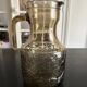 Pitcher and 6 orangeade glasses 1970