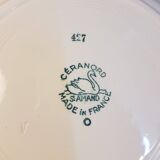 6 mismatched old plates