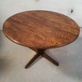 Table ronde extensible baumann en chêne par casala