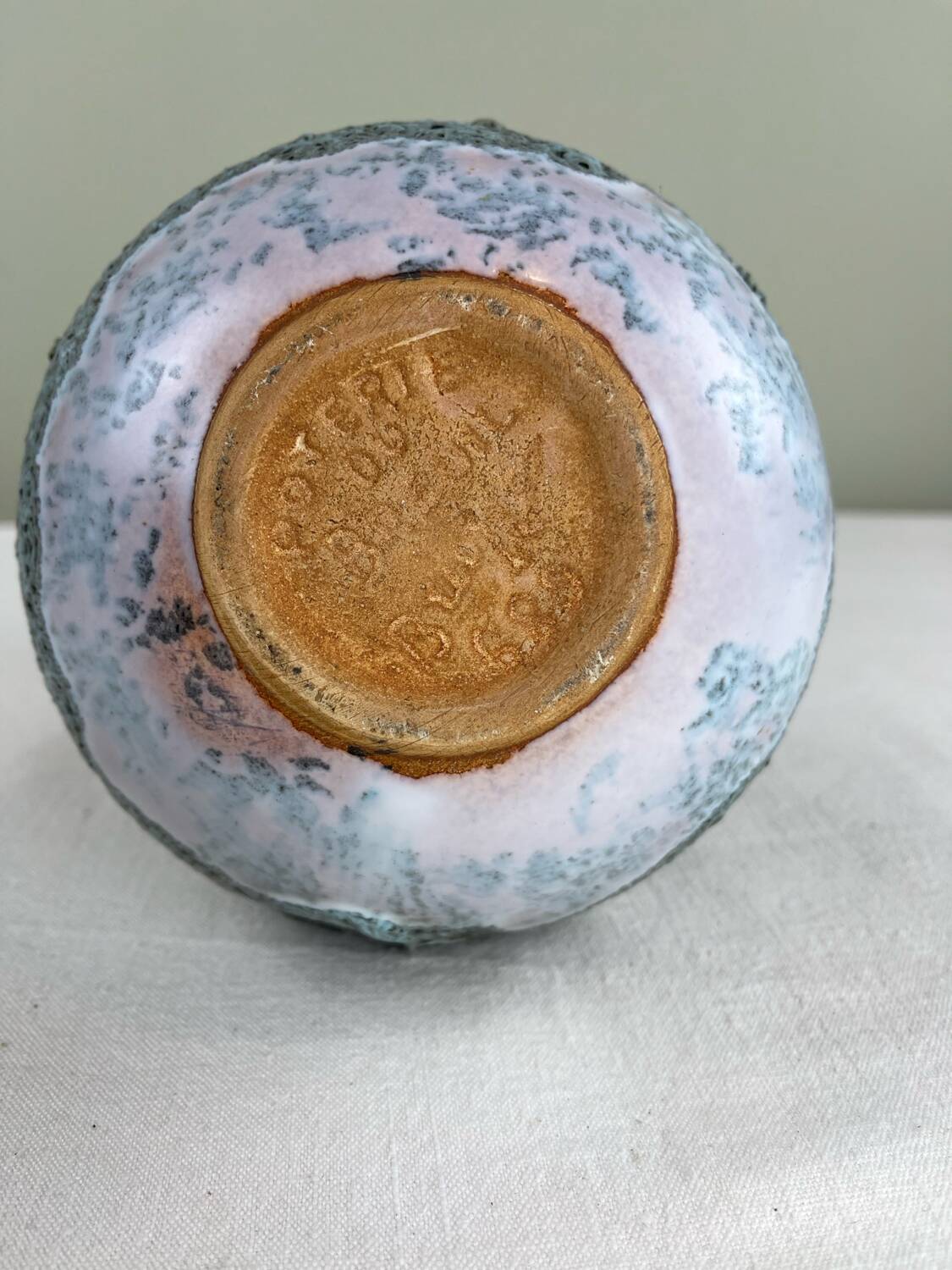 60s vase pottery from Breuil