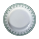 Plat rond de service terre de fer creux