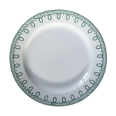 Plat rond de service terre de fer creux