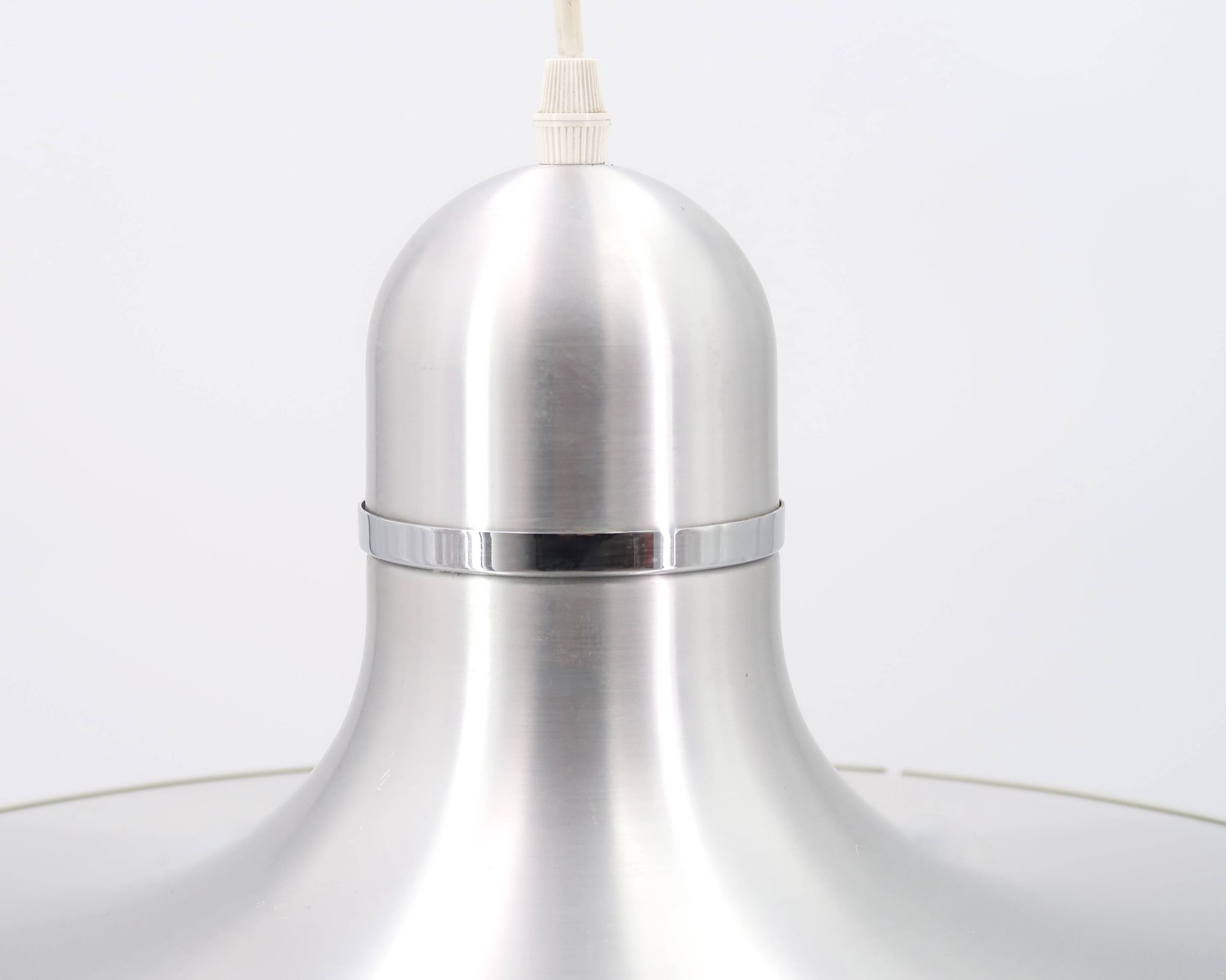 Suspension Ufo en aluminium, Scandinave années 70