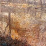 Indian summer in Dijon, Louis Auguste Girardot 19th century