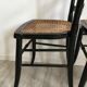 Suite of 3 chairs - late 19th - stamp F.Carton