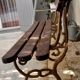 Art nouveau bench