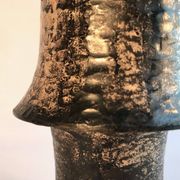Italian brutalist lidded bronze jug by Lorenzo Burchiellaro, 1960s