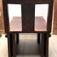Set of wooden chairs