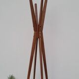 Designer wooden coat rack