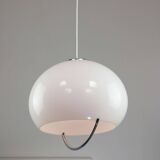White Space Age Jolly Pendant Lamp from Guzzini, 60s