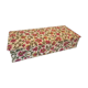 Stunning old flowery fabric box