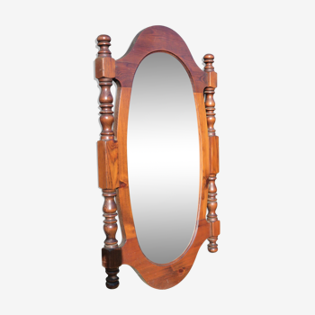 Miroir en bois ovale 120x70cm