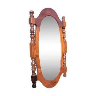 Miroir en bois ovale 120x70cm