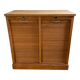 Low furniture double curtains