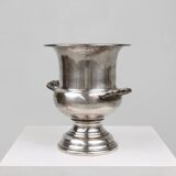 Mid-Century French Silver plated copper Champagne Bucket, 1890s